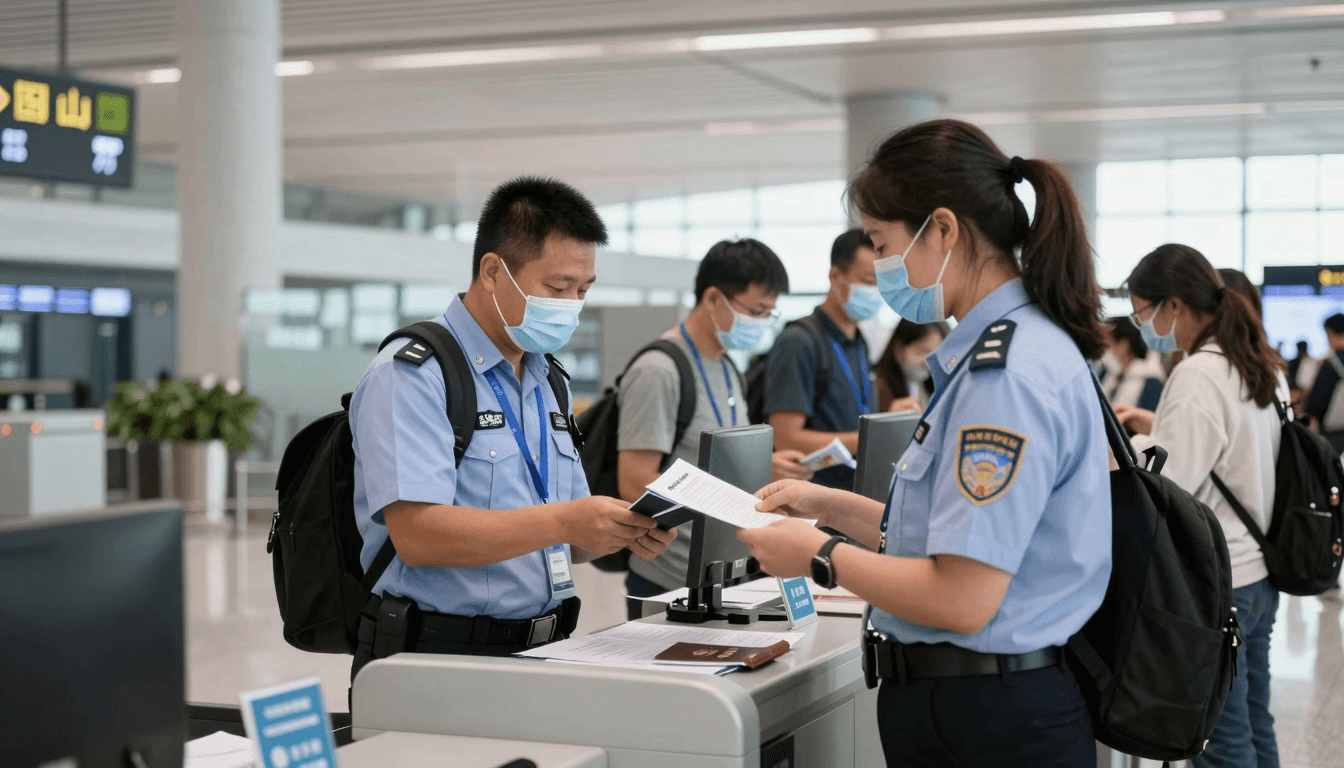 Passport Control and Customs
